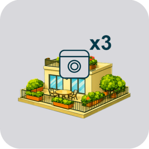 Balcon / Terrasse - Options - Visuel 3D bundle pack 3