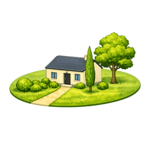 Jardin - Surface - 400-999m²